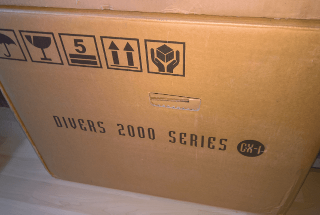Divers 2000 CX-1 box art for Sega Dreamcast